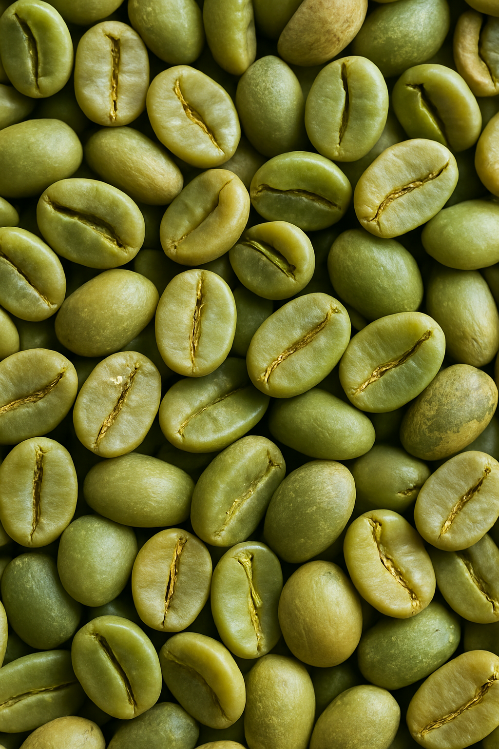 Kenatae's key ingredient, green coffee beans which are used to extract the potent and powerful CGA used in the Radiant Shield Serum